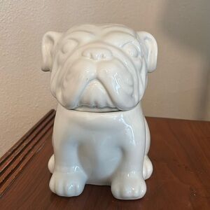 THRESHOLD BULL DOG COOKIE JAR